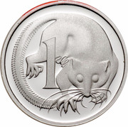 Australia 1 Cent Glider 2006 KM# 62a 1 SD coin reverse Australia 1 Cent Glider 2006 KM# 62a 1 SD coin reverse
