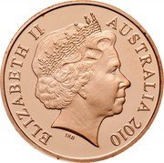 Australia 1 Cent Glider 2010 KM# 767 ELIZABETH II AUSTRALIA 2006 IRB coin obverse Australia 1 Cent Glider 2010 KM# 767 ELIZABETH II AUSTRALIA 2006 IRB coin obverse