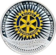 Australia 1 Dollar 100th Anniversary of Rotary International 2005 KM# 832 A CENTURY OF SERVICE - A NEW CENTURY OF SUCCESS 100 YEARS OF ROTARY ROTARY INTERNATIONAL coin reverse Australia 1 Dollar 100th Anniversary of Rotary International 2005 KM# 832 A CENTURY OF SERVICE - A NEW CENTURY OF SUCCESS 100 YEARS OF ROTARY ROTARY INTERNATIONAL coin reverse
