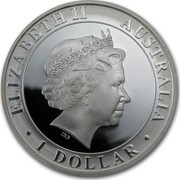 Australia 1 Dollar 35th Anniversary of the First Moon Walk 2004 KM# 736 ELIZABETH II AUSTRALIA 1 DOLLAR IRB coin obverse Australia 1 Dollar 35th Anniversary of the First Moon Walk 2004 KM# 736 ELIZABETH II AUSTRALIA 1 DOLLAR IRB coin obverse