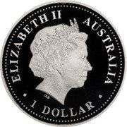 Australia 1 Dollar 75th Anniversary of Phar Lap 2007 P KM# 1009 ELIZABETH II AUSTRALIA 1 DOLLAR IRB coin obverse Australia 1 Dollar 75th Anniversary of Phar Lap 2007 P KM# 1009 ELIZABETH II AUSTRALIA 1 DOLLAR IRB coin obverse