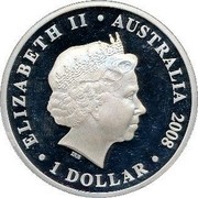Australia 1 Dollar 90th Anniversary - End of WWI 2008 KM# 1179 ELIZABETH II AUSTRALIA 2008 1 DOLLAR IRB coin obverse Australia 1 Dollar 90th Anniversary - End of WWI 2008 KM# 1179 ELIZABETH II AUSTRALIA 2008 1 DOLLAR IRB coin obverse