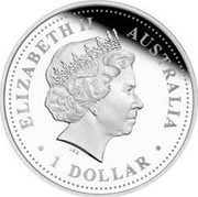 Australia 1 Dollar Australian Antarctic Territory - Mawson Station 2004 KM# 737 ELIZABETH II AUSTRALIA 1 DOLLAR IRB coin obverse Australia 1 Dollar Australian Antarctic Territory - Mawson Station 2004 KM# 737 ELIZABETH II AUSTRALIA 1 DOLLAR IRB coin obverse