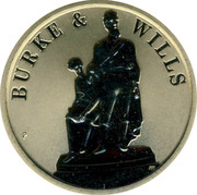 Australia 1 Dollar Burke & Willis 2010 KM# 1490 BURKE & WILLS P coin reverse Australia 1 Dollar Burke & Willis 2010 KM# 1490 BURKE & WILLS P coin reverse