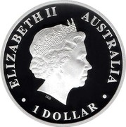 Australia 1 Dollar Discover Australia - Emu 2013 KM# 1938 ELIZABETH II AUSTRALIA 1 DOLLAR IRB coin obverse Australia 1 Dollar Discover Australia - Emu 2013 KM# 1938 ELIZABETH II AUSTRALIA 1 DOLLAR IRB coin obverse