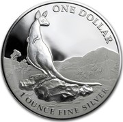 Australia 1 Dollar Kangaroo 2013 KM# 2030 ONE DOLLAR 1 OUNCE FINE SILVER coin reverse Australia 1 Dollar Kangaroo 2013 KM# 2030 ONE DOLLAR 1 OUNCE FINE SILVER coin reverse
