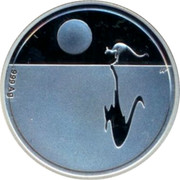 Australia 1 Dollar Kangaroo at Sunset 2014 KM# 2005 .999 AG coin reverse Australia 1 Dollar Kangaroo at Sunset 2014 KM# 2005 .999 AG coin reverse