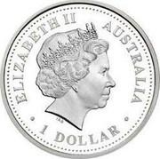 Australia 1 Dollar Melbourne 2006 KM# 940 ELIZABETH II AUSTRALIA 1 DOLLAR IRB coin obverse Australia 1 Dollar Melbourne 2006 KM# 940 ELIZABETH II AUSTRALIA 1 DOLLAR IRB coin obverse
