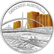 Australia 1 Dollar Melbourne 2006 KM# 940 DISCOVER AUSTRALIA MELBOURNE 1 OZ 999 SILVER 2006 P JR coin reverse Australia 1 Dollar Melbourne 2006 KM# 940 DISCOVER AUSTRALIA MELBOURNE 1 OZ 999 SILVER 2006 P JR coin reverse