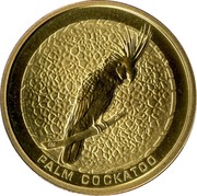 Australia 1 Dollar Palm Cockatoo 2008 KM# 1173 PALM COCKATOO P GM coin reverse Australia 1 Dollar Palm Cockatoo 2008 KM# 1173 PALM COCKATOO P GM coin reverse
