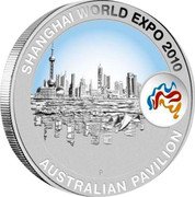 Australia 1 Dollar Shanghai World Expo 2010 KM# 1394 SHANGHAI WORLD EXPO 2010 AUSTRALIAN PAVILION P coin reverse Australia 1 Dollar Shanghai World Expo 2010 KM# 1394 SHANGHAI WORLD EXPO 2010 AUSTRALIAN PAVILION P coin reverse