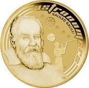 Australia 1 Dollar Space Theme - Astronomers 2009 KM# 1256 ASTRONOMERS GALILEO GALLEI P EM coin reverse Australia 1 Dollar Space Theme - Astronomers 2009 KM# 1256 ASTRONOMERS GALILEO GALLEI P EM coin reverse