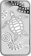Australia 1 Dollar Turtle Dreaming 2008 KM# 1103 coin reverse Australia 1 Dollar Turtle Dreaming 2008 KM# 1103 coin reverse