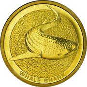 Australia 1 Dollar Whale shark 2008 KM# 1175 WHALE SHARK P coin reverse Australia 1 Dollar Whale shark 2008 KM# 1175 WHALE SHARK P coin reverse
