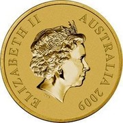 Australia $1 Northern Territory 2009 KM# 1097 ELIZABETH II AUSTRALIA 2009 IRB coin obverse Australia $1 Northern Territory 2009 KM# 1097 ELIZABETH II AUSTRALIA 2009 IRB coin obverse