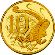 Australia 10 Cents Australian Miniature Money 2012 Proof KM# 2035 10 SD coin reverse Australia 10 Cents Australian Miniature Money 2012 Proof KM# 2035 10 SD coin reverse