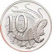 Australian Silver 10 Cents 