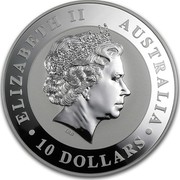 Australia 10 Dollars Australian Koala 2012 P KM# 1690 ELIZABETH II AUSTRALIA 10 DOLLARS coin obverse Australia 10 Dollars Australian Koala 2012 P KM# 1690 ELIZABETH II AUSTRALIA 10 DOLLARS coin obverse