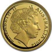 Australia 10 Dollars Mareeba Rock-Wallaby 2012 P Proof KM# 1683 ELIZABETH II AUSTRALIA 2012 coin obverse Australia 10 Dollars Mareeba Rock-Wallaby 2012 P Proof KM# 1683 ELIZABETH II AUSTRALIA 2012 coin obverse