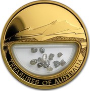 Australia 100 Dollars Treasures of Australia 2009 KM# 1243 TREASURES OF AUSTRALIA JG coin reverse Australia 100 Dollars Treasures of Australia 2009 KM# 1243 TREASURES OF AUSTRALIA JG coin reverse
