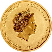 Australia 15 Dollars Australian-Amirican Memorial 2013 KM# 2074 ELIZABETH II AUSTRALIA 1/10 OZ 9999 GOLD 2013 15 DOLLARS IRB coin obverse Australia 15 Dollars Australian-Amirican Memorial 2013 KM# 2074 ELIZABETH II AUSTRALIA 1/10 OZ 9999 GOLD 2013 15 DOLLARS IRB coin obverse