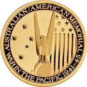 Australia 15 Dollars Australian-Amirican Memorial 2013 KM# 2074 AUSTRALIAN/AMERICAN MEMORIAL WAR IN THE PACIFIC 1941-45 P coin reverse Australia 15 Dollars Australian-Amirican Memorial 2013 KM# 2074 AUSTRALIAN/AMERICAN MEMORIAL WAR IN THE PACIFIC 1941-45 P coin reverse