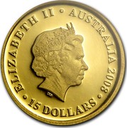 Australia 15 Dollars Koalas on a Tree Branch 2008 KM# 1873 ELIZABETH II AUSTRALIA 2008 15 DOLLARS IRB coin obverse Australia 15 Dollars Koalas on a Tree Branch 2008 KM# 1873 ELIZABETH II AUSTRALIA 2008 15 DOLLARS IRB coin obverse