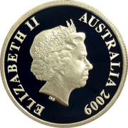 Australia 2 Cents 2009 P Proof KM# 1250 Commonwealth of Australia Decimal coinage ELIZABETH II AUSTRALIA 2009 coin obverse Australia 2 Cents 2009 P Proof KM# 1250 Commonwealth of Australia Decimal coinage ELIZABETH II AUSTRALIA 2009 coin obverse
