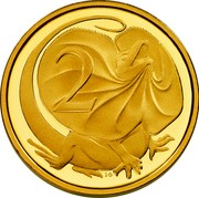 Australia 2 Cents Australian Miniature Money 2012 Proof KM# 2033 2 coin reverse Australia 2 Cents Australian Miniature Money 2012 Proof KM# 2033 2 coin reverse