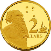 Australia 2 Dollars Australian Miniature Money 2012 Proof KM# 2039 2 DOLLARS coin reverse Australia 2 Dollars Australian Miniature Money 2012 Proof KM# 2039 2 DOLLARS coin reverse