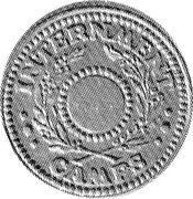 Australia Two Shillings ND(1943) KM# Tn4.2 Token coinage INTERNMENT CAMPS coin obverse Australia Two Shillings ND(1943) KM# Tn4.2 Token coinage INTERNMENT CAMPS coin obverse