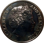 Australia 20 Cents Military Lookout 2012 KM# 1743 ELIZABETH II AUSTRALIA 2012 IRB coin obverse Australia 20 Cents Military Lookout 2012 KM# 1743 ELIZABETH II AUSTRALIA 2012 IRB coin obverse
