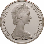 Australia 20 Cents Platypus 2006 KM# 66a ELIZABETH II AUSTRALIA 2006 coin obverse Australia 20 Cents Platypus 2006 KM# 66a ELIZABETH II AUSTRALIA 2006 coin obverse