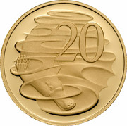 Australia 20 Cents (Platypus) KM# 403b 20 SD coin reverse Australia 20 Cents (Platypus) KM# 403b 20 SD coin reverse