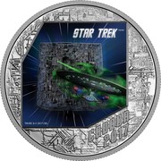 Canada 20 Dollars Star Trek - The Borg 2017 Proof STAR TRECK CANADA 2017 coin reverse
