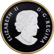 Canada 25 Dollars Timeless Icons - Piedfort Maple 2017 Proof ELIZABETH II D ∙ G ∙ REGINA coin obverse Canada 25 Dollars Timeless Icons - Piedfort Maple 2017 Proof ELIZABETH II D ∙ G ∙ REGINA coin obverse
