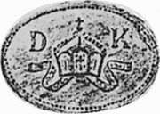 Australia 3 Pence ND KM# TnB1 Token coinage D K coin obverse Australia 3 Pence ND KM# TnB1 Token coinage D K coin obverse