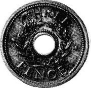 Australia Three Pence ND(1943) KM# Tn2.1 Token coinage THREE PENCE coin reverse Australia Three Pence ND(1943) KM# Tn2.1 Token coinage THREE PENCE coin reverse