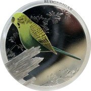 Australia 50 Cents Budgerigar 2013 KM# 1923 BUDGERIGAR P NM coin reverse Australia 50 Cents Budgerigar 2013 KM# 1923 BUDGERIGAR P NM coin reverse