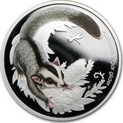 Australia 50 Cents Bush Babies - Sugar Glider 2010 KM# 1450 AUSTRALIAN SUGAR GLIDER P EM coin reverse Australia 50 Cents Bush Babies - Sugar Glider 2010 KM# 1450 AUSTRALIAN SUGAR GLIDER P EM coin reverse