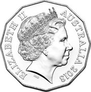 Australia 50 Cents Firstborn Baby of the Duke and Duchess of Cambridge 2013 KM# 2146a ELIZABETH II AUSTRALIA 2013 IRB coin obverse Australia 50 Cents Firstborn Baby of the Duke and Duchess of Cambridge 2013 KM# 2146a ELIZABETH II AUSTRALIA 2013 IRB coin obverse