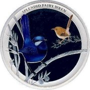 Australia 50 Cents Splendid Fairy-Wren 2013 KM# 2057 SPLENDID FAIRY-WREN P NM coin reverse Australia 50 Cents Splendid Fairy-Wren 2013 KM# 2057 SPLENDID FAIRY-WREN P NM coin reverse