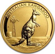 Australia 50 Dollars Australian Kangaroo 2012 KM# 2083 AUSTRALIAN KANGAROO 2012 1/2 OZ 9999 GOLD P WR coin reverse Australia 50 Dollars Australian Kangaroo 2012 KM# 2083 AUSTRALIAN KANGAROO 2012 1/2 OZ 9999 GOLD P WR coin reverse
