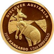 Australia 50 Dollars Discover Australia - Kangaroo 2013 KM# 2053 DISCOVER AUSTRALIA 2013 KANGAROO 1/2 OZ 9999 GOLD P coin reverse Australia 50 Dollars Discover Australia - Kangaroo 2013 KM# 2053 DISCOVER AUSTRALIA 2013 KANGAROO 1/2 OZ 9999 GOLD P coin reverse