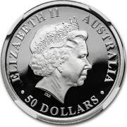 Australia 50 Dollars The Australian Koala 2013 KM# 2040 ELIZABETH II AUSTRALIA 50 DOLLARS IRB coin obverse Australia 50 Dollars The Australian Koala 2013 KM# 2040 ELIZABETH II AUSTRALIA 50 DOLLARS IRB coin obverse
