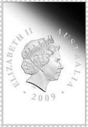 Australia 55C 200 Years of Postal Services 'Home Delivery' 2009 KM# 1255 ELIZABETH II AUSTRALIA 2009 IRB coin obverse Australia 55C 200 Years of Postal Services 'Home Delivery' 2009 KM# 1255 ELIZABETH II AUSTRALIA 2009 IRB coin obverse