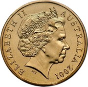 Australia One Dollar Army Anniversary 2001 KM# 530 ELIZABETH II AUSTRALIA 2001 IRB coin obverse Australia One Dollar Army Anniversary 2001 KM# 530 ELIZABETH II AUSTRALIA 2001 IRB coin obverse