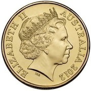 Australia Two Dollars Remembrance Day 2012 KM# 2007 ELIZABETH II AUSTRALIA 2012 IRB coin obverse Australia Two Dollars Remembrance Day 2012 KM# 2007 ELIZABETH II AUSTRALIA 2012 IRB coin obverse