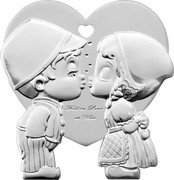 Niue 1 Dollar (Elizabeth II -Fall in Love) FALL IN LOVE AT KISS coin reverse Niue 1 Dollar (Elizabeth II -Fall in Love) FALL IN LOVE AT KISS coin reverse