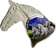 Niue 1 Dollar Horse Head 2014  Proof YEAR OF THE HORSE 2014 coin reverse Niue 1 Dollar Horse Head 2014  Proof YEAR OF THE HORSE 2014 coin reverse